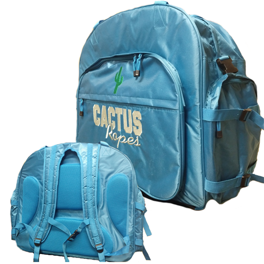 Cactus Ropes Backpack Cactus Ropes Electric Blue Excursion Rope Bag