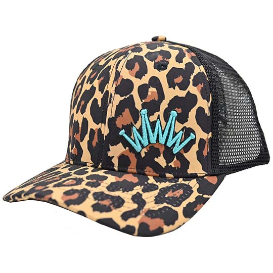 Best Ever Leopard Print Trucker Cap display picture 3
