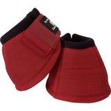 Classic Equine Dyno Bell Boots- Crimson