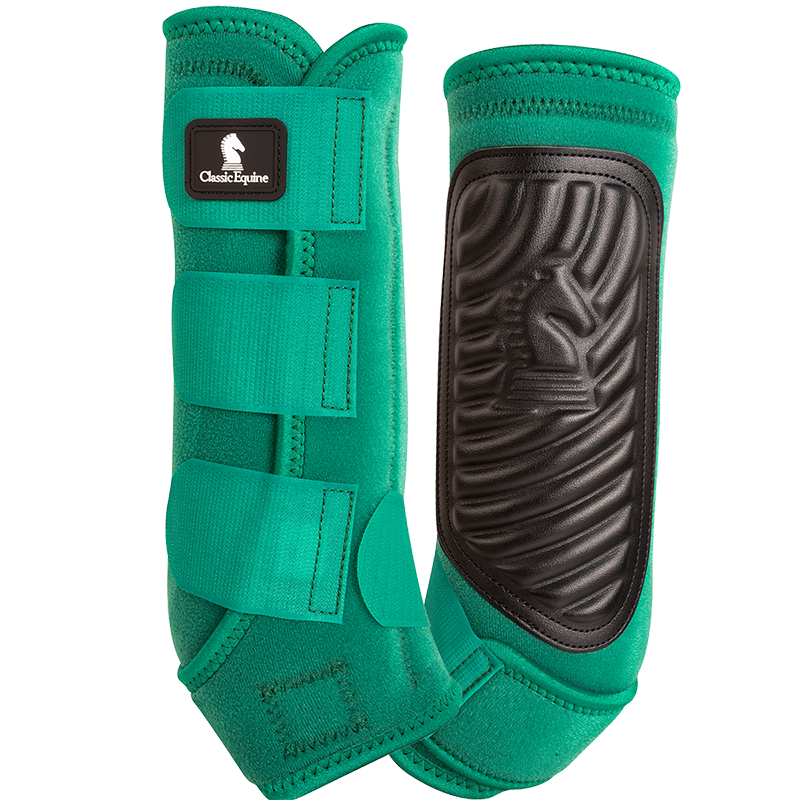 Classic Equine Classic Fit Hind Emerald Splint Boots