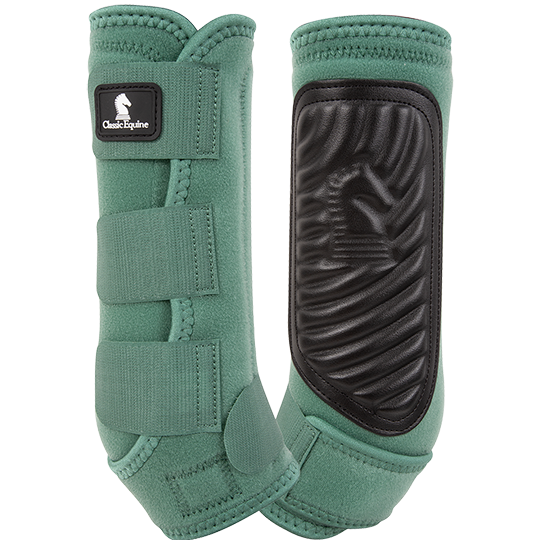 Classic Equine Classic Fit Hind Boots- Spruce
