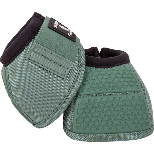 Classic Equine Flexion No-Turn Bell Boots- Spruce