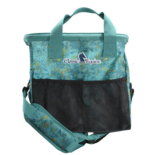 Coolhorse Exclusive! Classic Equine Groom Tote- Turquoise Slab