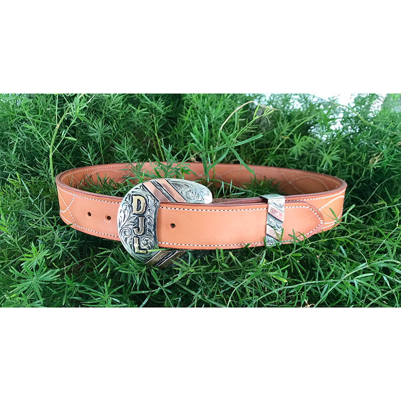 Coolhorse Leather 1 1/2" Slickout Gunslinger Belt, Handmade in Amarillo, TX