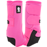 Classic Equine Legacy2 Hind Protective Boots- Hot Pink