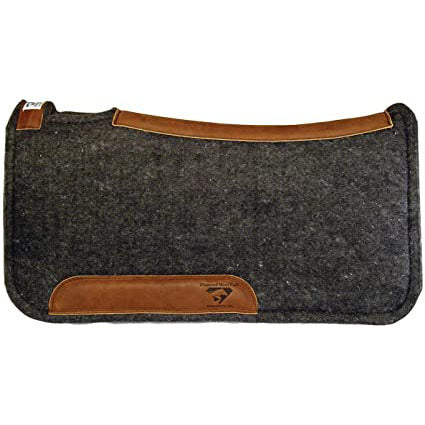 Diamond Wool Contoured 1" Wool Felt Pad- 32"X32"
