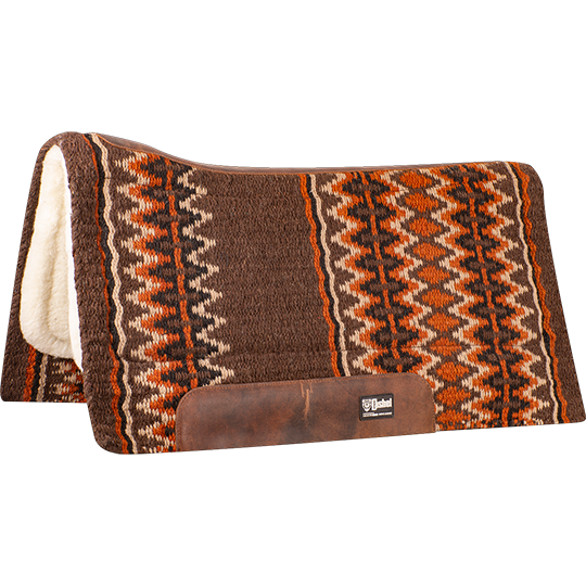 Cashel 3/4" Blanket Top Performance Fleece Saddle Pad- Brown