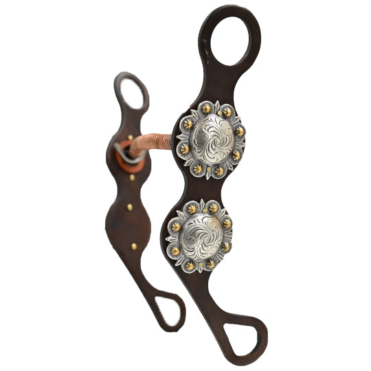 Dale Myers 8.5" Copper Mullen Circle Concho Bit