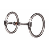 Professional's Choice Smooth Dogbone O-Ring Snaffle Bit