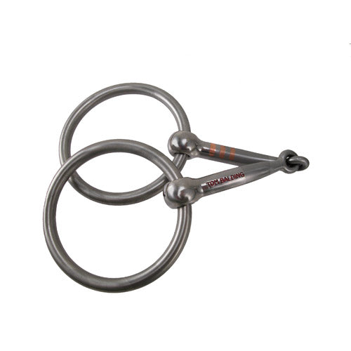 Tom Balding Loose Heavy Ring Snaffle Bit