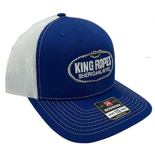 King Ropes Royal Cap with White Mesh