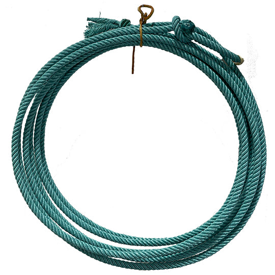 King Ropes Teal 4 Strand Poly Calf Rope