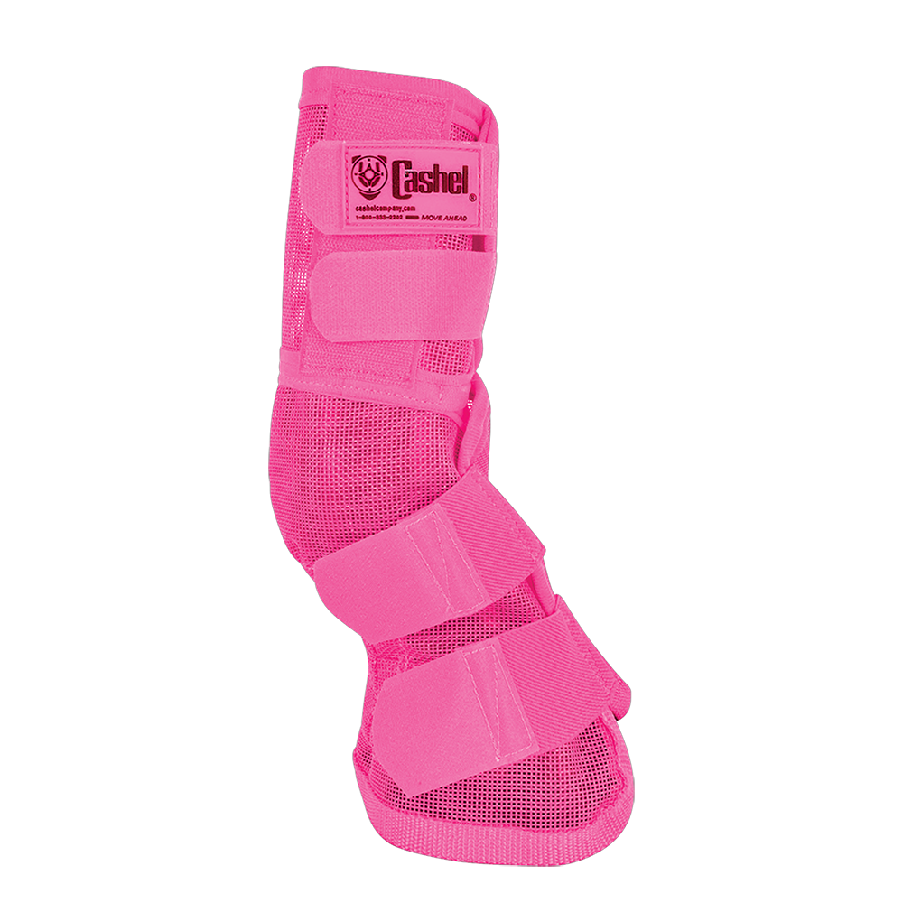 Cashel Crusader Fly Leg Guards- Pink