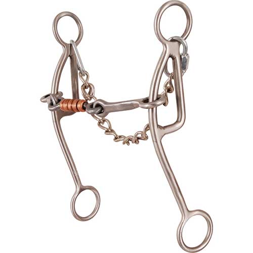 Classic Equine Les Vogt Shank Dog Bone Gag Bit