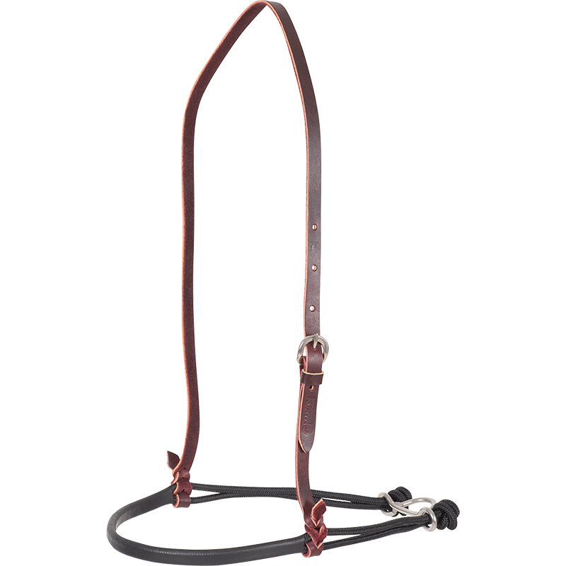Martin Saddlery Tiedown Double Nylon Rope Noseband with Shrink Wrap
