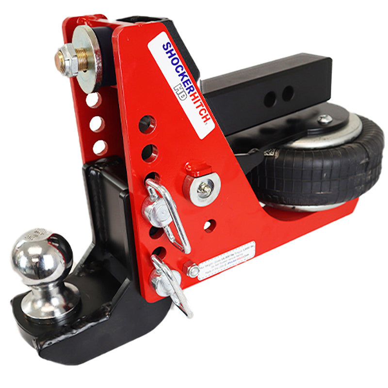 Shocker HD Air Hitch with Drop Ball Mount w/ 2-5/16" Ball