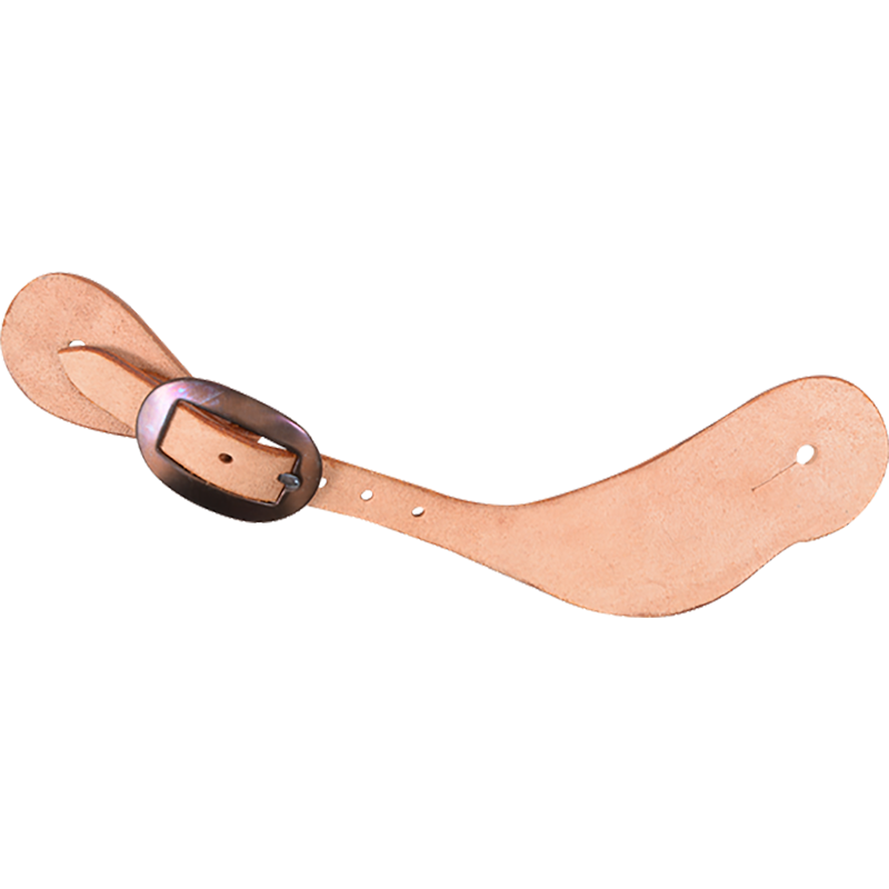 Martin Saddlery Natural Roughout Cowboy Spur Straps
