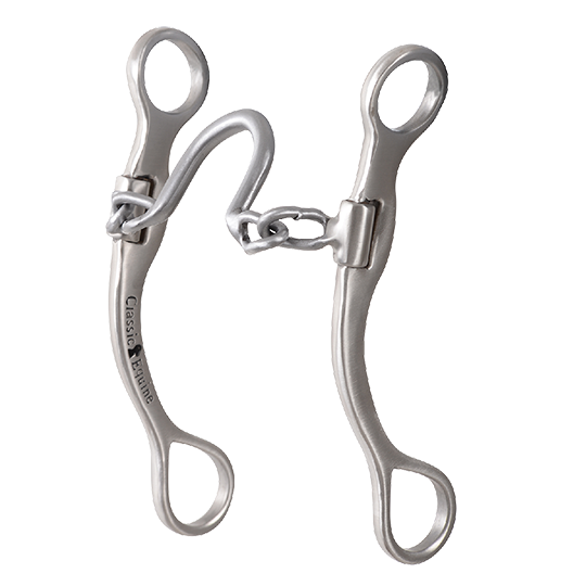 Classic Equine 7" Shank Performance Ported Chain Bit