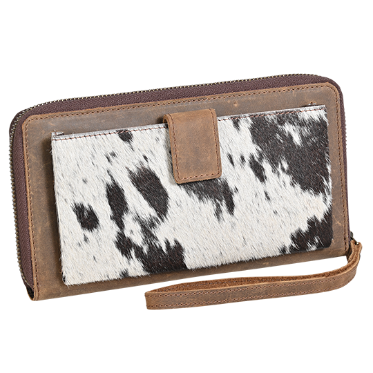 STS Ranchwear Cowhide Bentley Wallet