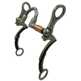 Tom Balding Floral and Brown Switchback Shank Pro Roller Bit