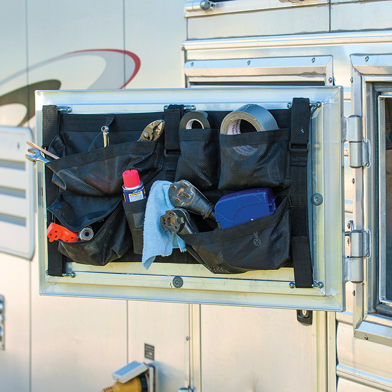 Trailer Side Door Organizer