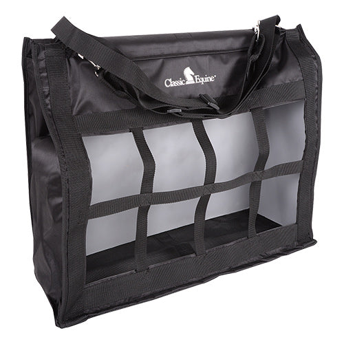 Classic Equine Top Load Hay Bag- Black