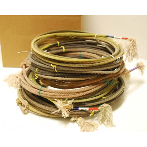 TEN (10) Used Lariat Team Ropes Good For Decor or Roping Practice 30' to 35'