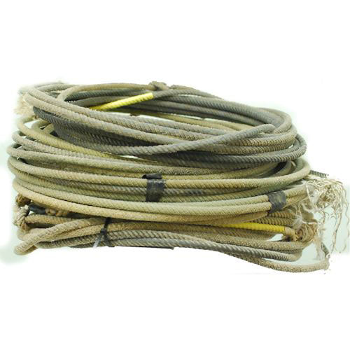 SEVEN (7) Used Lariat Team Ropes Good For Decor or Roping Practice 30'