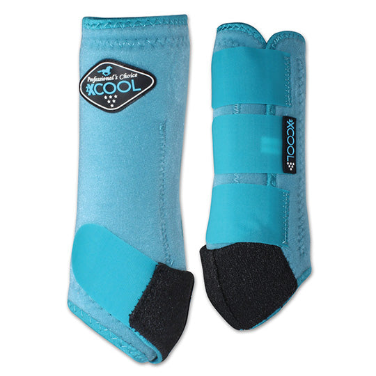 Professional's Choice 2XCool Sports Medicine Boot Fronts- Turquoise